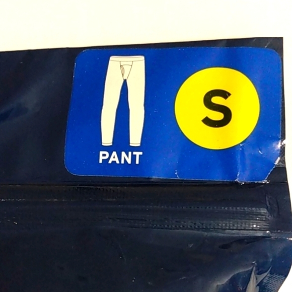 NAUTICA MEN'S BLACK BASE LAYER ACTIVEWEAR SIZE SMALL NWT - Picture 2 of 6